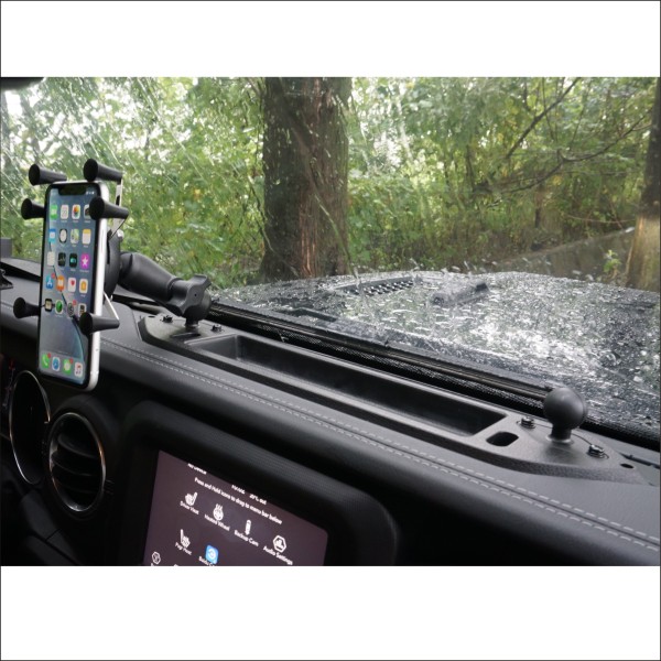 Voswitch Phone Mount Pack for Jeep Wrangler JL JLU 2018 to Present and Gladiator 2020