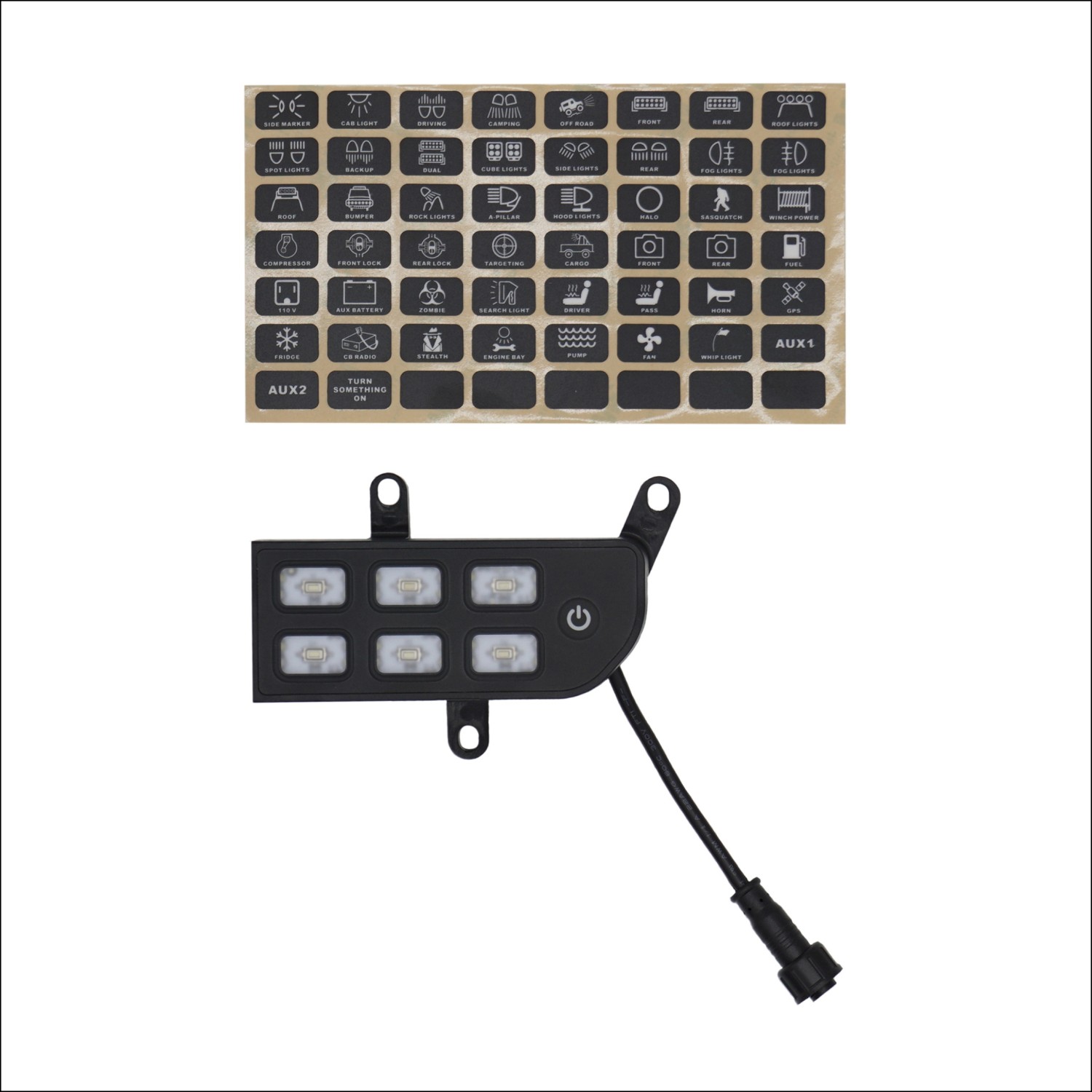 Jeep jL switch panel