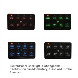 Voswitch UV100D Dual Control Switch Panel Power Distribution System