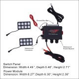 Voswitch UV100D Dual Control Switch Panel Power Distribution System