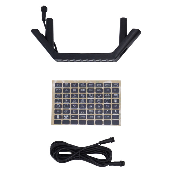 JL800 Grab Handle Switch Panel for 2018-2023 Jeep Wrangle/Gladiator