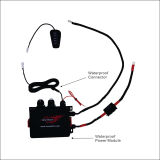 Voswitch R400 Grab Handle AUX Switch Panel for Ram 2500 3500 2019-On, Black Finish, 4-Circuit OE Style Control System