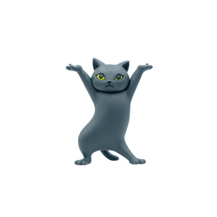 Cute Funny Cat Pen Holder, Cat Pen Holder Stationery，Funny Dancing Cat pen Holder，Creative Bracket，gift