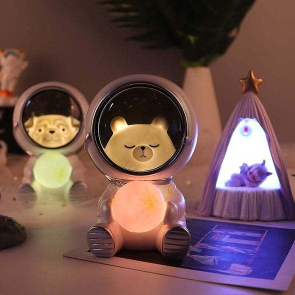 New USB Charge Creative Galaxy Guardian Pet Astronaut Night Light