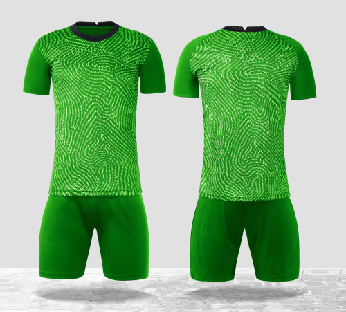 Kids / Youth / Adult Custom Club Team Soccer Goalkeeper Uniforms / Green