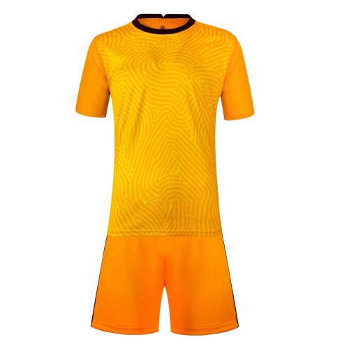 Kids / Youth / Adult Custom Club Team Soccer Goalkeeper Uniforms / Yellow
