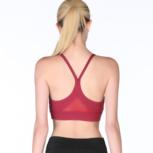 Yoga Fitness Running Top Red Y002
