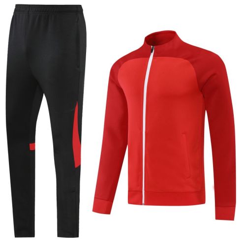 Adult Track Jacket and Pants Set Red #NJ01