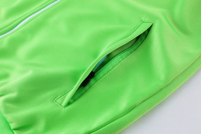 Adult Track Jacket and Pants Set Green #NJ01