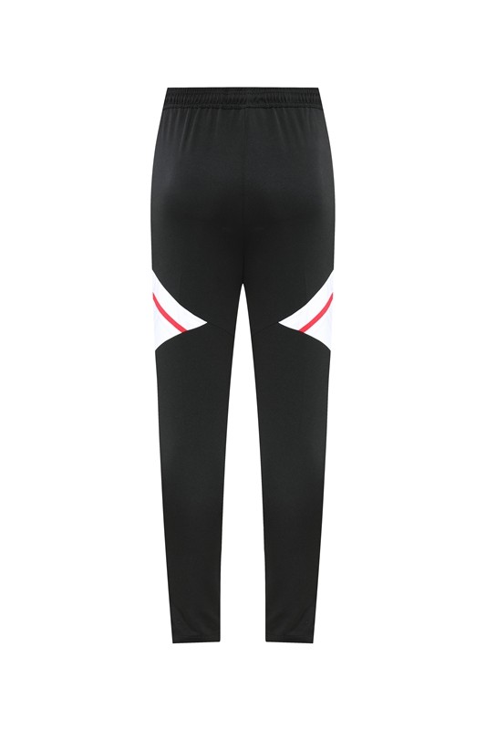 Adult Half-Zip Training Top and Pants Set Red #B201
