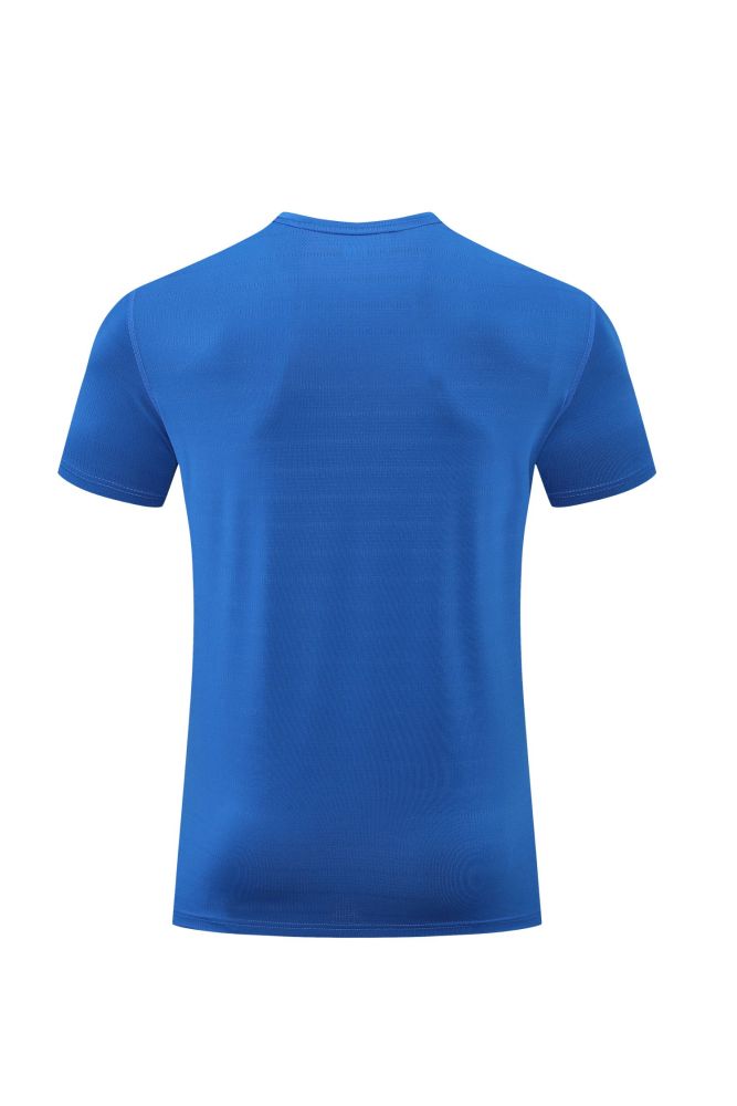 Men's Quick-dry Sports Fitness T-shirt Blue #203