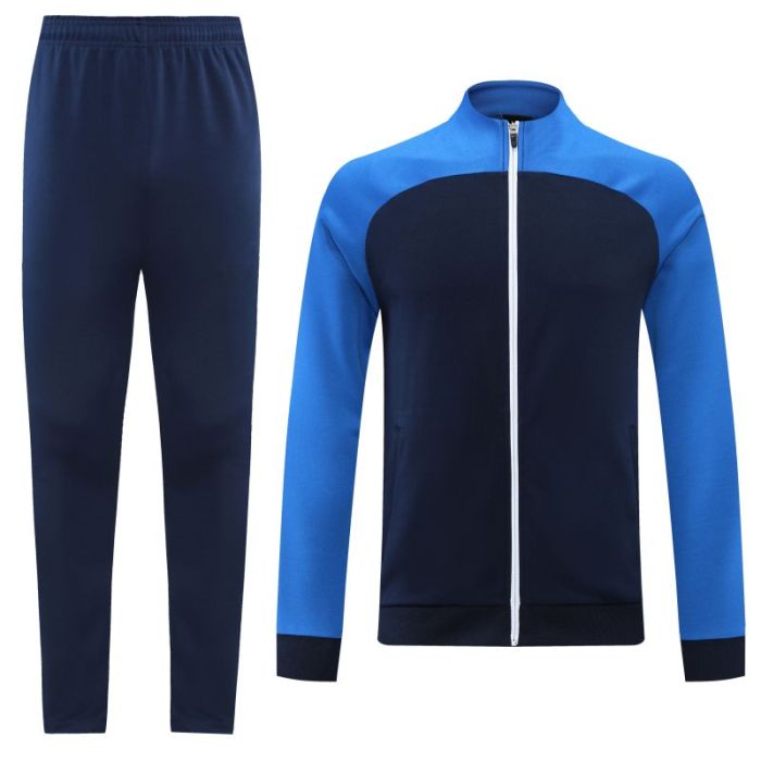 Adult Track Jacket and Pants Set Dark Blue #NJ01