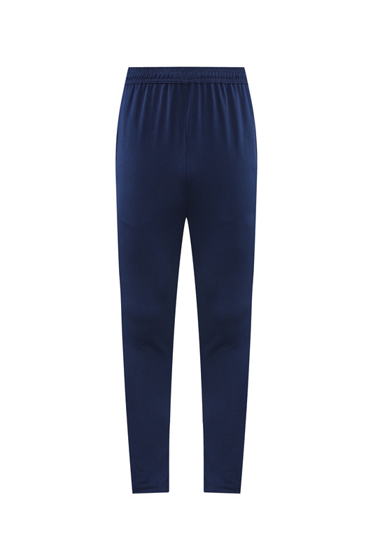 Adult Half-Zip Training Top and Pants Set Dark Blue #B201