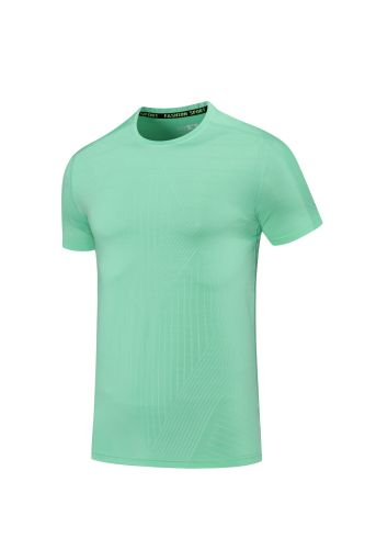 Men's Quick-dry Sports Fitness T-shirt Emerald green #203