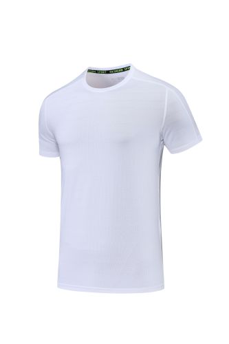 Men's Quick-dry Sports Fitness T-shirt White #203