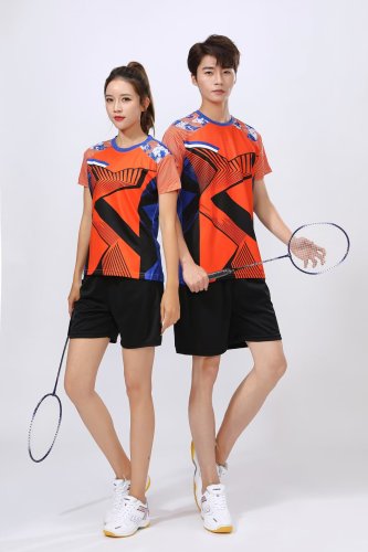 Adult Badminton Matchday Training Set (Shirt+Shorts)007