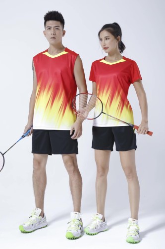 Adult Badminton Matchday Training Set (Shirt+Shorts)014