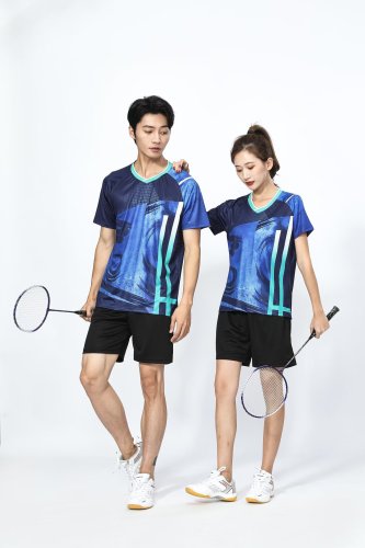 Adult Badminton Matchday Training Set (Shirt+Shorts)004