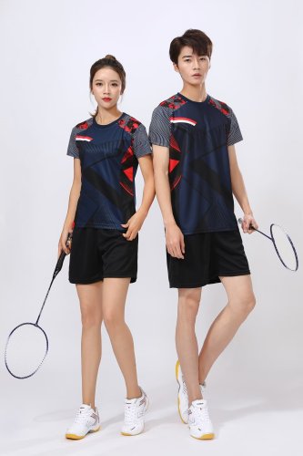Adult Badminton Matchday Training Set (Shirt+Shorts)002