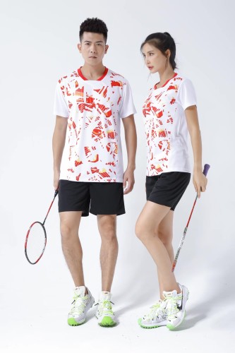Adult Badminton Matchday Training Set (Shirt+Shorts)013
