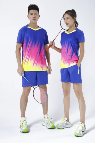 Adult Badminton Matchday Training Set (Shirt+Shorts)012