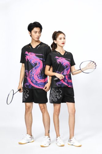 Adult Badminton Matchday Training Set (Shirt+Shorts)003