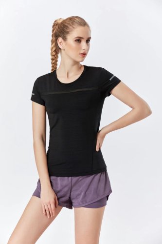 Women's Quick-dry Sports Fitness Top and Shorts Kit