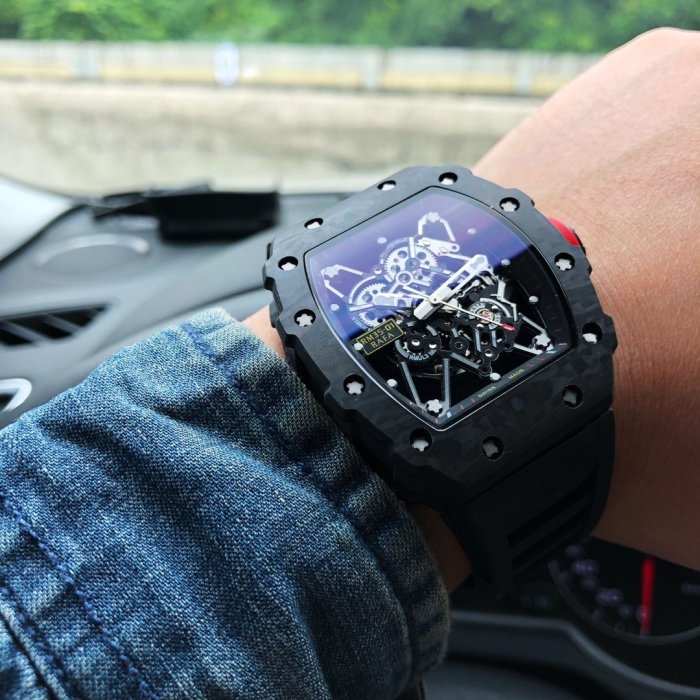 高品質リシャールミル 時計 スーパーコピー メンズ 自動巻き 2色