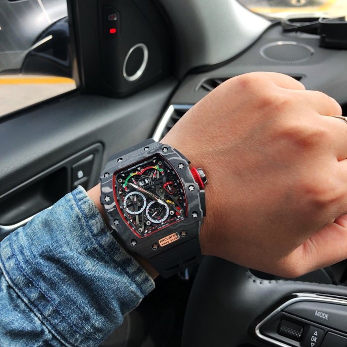 高品質リシャールミル 時計 スーパーコピー メンズ 自動巻き2色