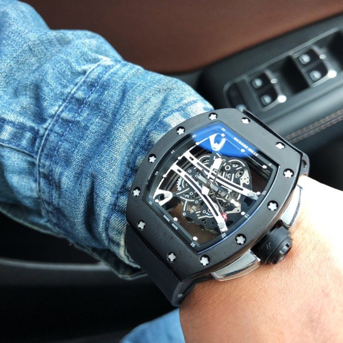 高品質リシャールミル 時計 スーパーコピー メンズ 自動巻き2色