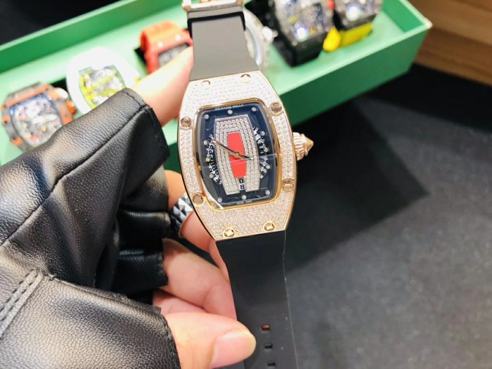 高品質リシャールミル 時計 スーパーコピー レディース 自動巻き2色