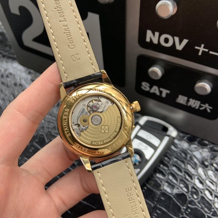 高級人気新品パテックフィリップ 時計 スーパーコピー メンズ 自動巻き   3色