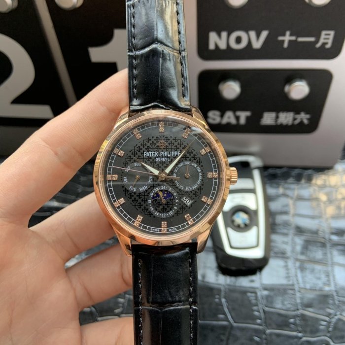 高級人気新品パテックフィリップ 時計 スーパーコピー メンズ 自動巻き   2色