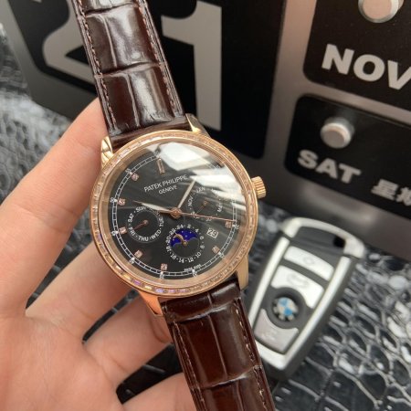 高級人気新品パテックフィリップ 時計 スーパーコピー メンズ 自動巻き   2色