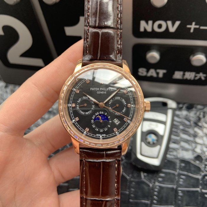 高級人気新品パテックフィリップ 時計 スーパーコピー メンズ 自動巻き   2色