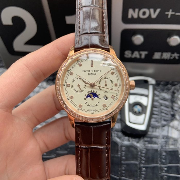 高級人気新品パテックフィリップ 時計 スーパーコピー メンズ 自動巻き   2色