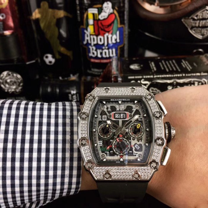 高品質リシャールミル 時計 スーパーコピー メンズ 自動巻き4色