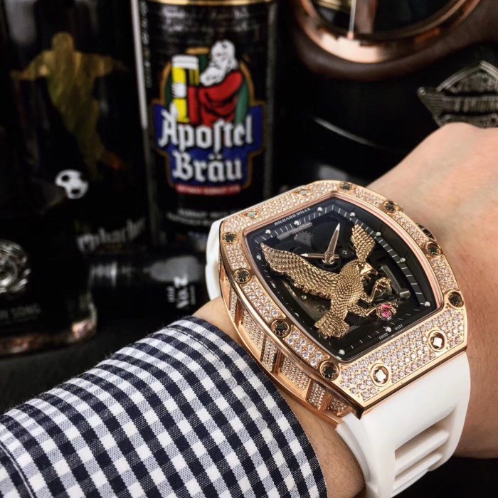高品質リシャールミル 時計 スーパーコピー メンズ 自動巻き3色
