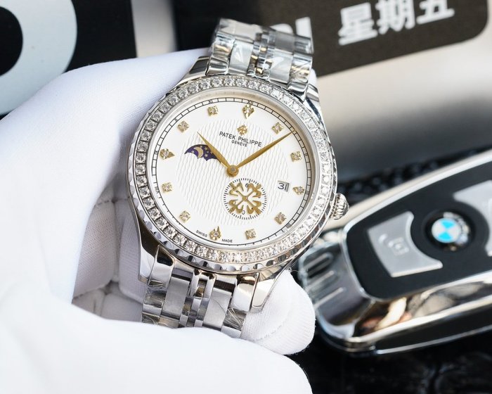 高級人気新品パテックフィリップ 時計 スーパーコピー メンズ 自動巻き   2色