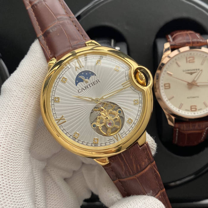 注目度NO.1カルティエ バロンブルー コピーシリーズ メンズ 自動巻き8色