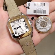 高品質カルティエ サントス コピーシリーズ レディース 自動巻き