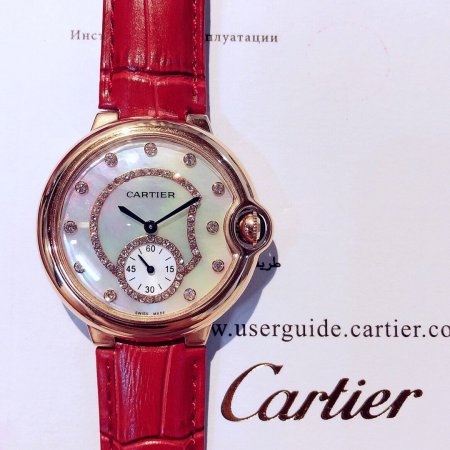 定番人気カルティエ バロンブルー コピーシリーズ レディース クオーツ7色