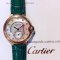 定番人気カルティエ バロンブルー コピーシリーズ レディース クオーツ7色