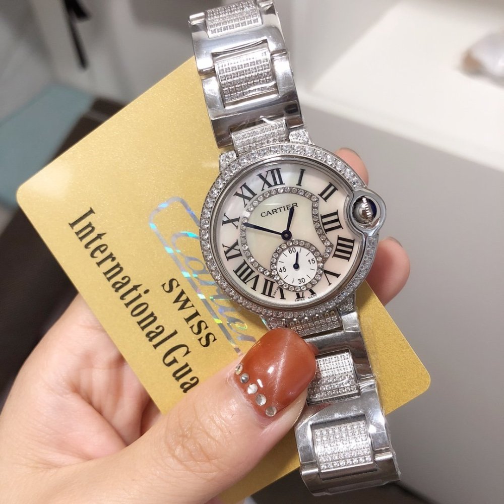 円 27800 定番人気カルティエ バロンブルー コピーシリーズ レディース クオーツ M Creditshop Jp