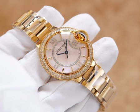 高品質カルティエ バロンブルー コピーシリーズ レディース 自動巻き