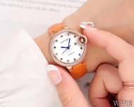 高品質カルティエ バロンブルー コピーシリーズ レディース 自動巻き4色
