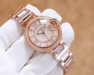 高品質カルティエ バロンブルー コピーシリーズ レディース 自動巻き