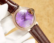 高品質カルティエ バロンブルー コピーシリーズ レディース 自動巻き2色