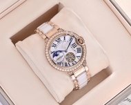 大人気新作カルティエ バロンブルー コピーシリーズ レディース 自動巻き8色