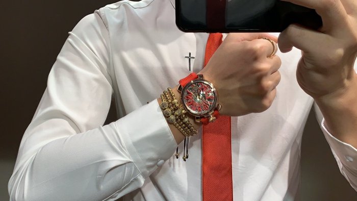 注目度NO.1売れ筋ガガミラノ コピー時計 GaGa MILANO メンズ 自動巻き  3色